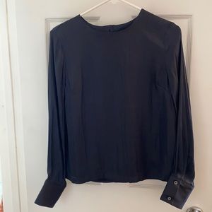 Banana republic satin blouse
